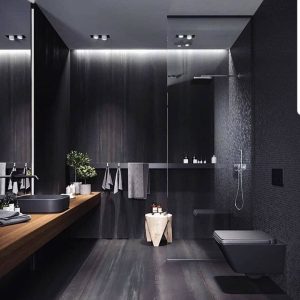 Black Bathroom 